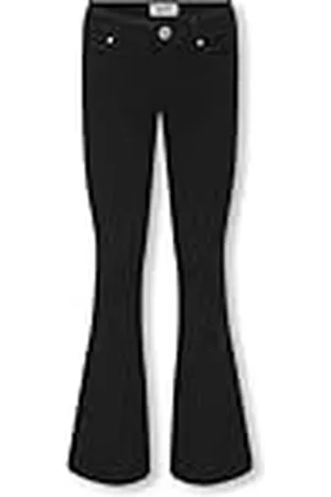 ONLY Girl Flared Fit Jeans Kogroyal middelhoge taille, uitlopende jeans, , 140