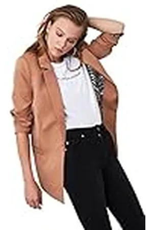 Trendyol Dames Lining Gedetailleerde Blazer Jacket, , , 40