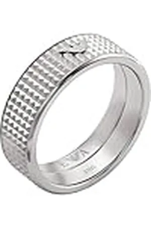 Emporio Armani Heren Ring met roestvrijstalen band, EGS29880409