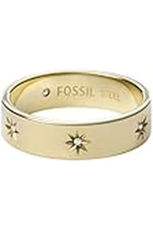 Fossil Sutton Shine Bright Gouden Roestvrijstalen Bandring voor Dames, JF03874710
