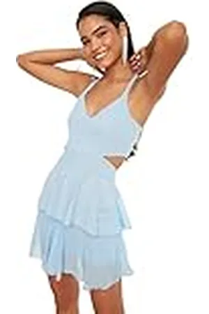Trendyol Dames Back Detaililed Cocktail Dress, 36