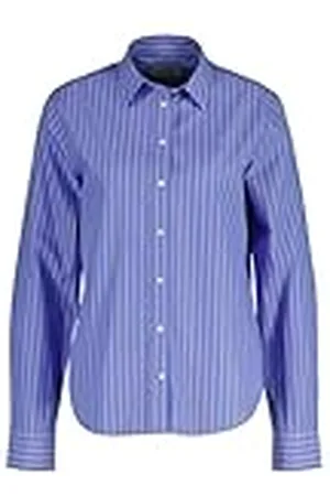GANT REG POPLIN gestreept shirt, , 38