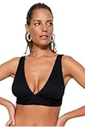 Trendyol Dames Triangle Knit Bikini Top, , 38, , 42