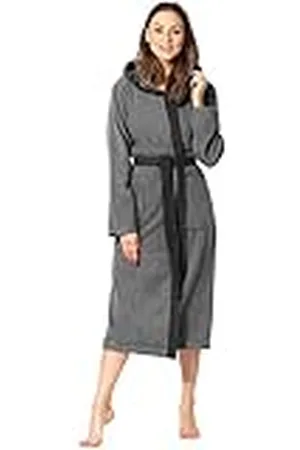 Ladeheid Dames Badjas van 100% Katoen LA40-191 ( , XL)