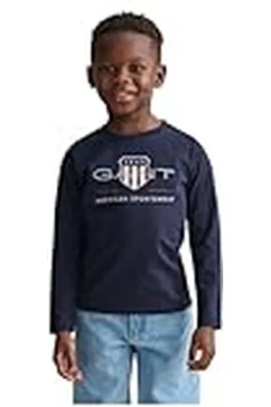 GANT Unisex Kids Archive Shield Ls T-shirt, , 98-104