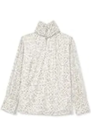Faina Damesblouse 19526413, wolwit meerkleurig, XL, , XL