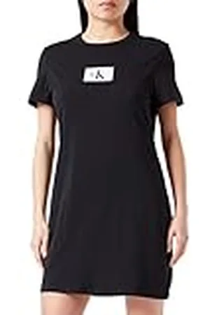 Calvin Klein Nachtjurk met korte mouwen voor dames, , XS