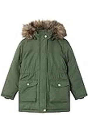 NAME IT Nkfmaster Jacket Pb Parka voor meisjes, , 128 cm