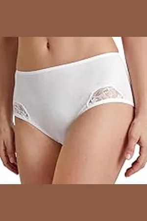 Calida Cotton Desire Midi Slip voor dames, van 100% katoen, fijne rib, zonder zijnaden en zoomvrij, , 36/38