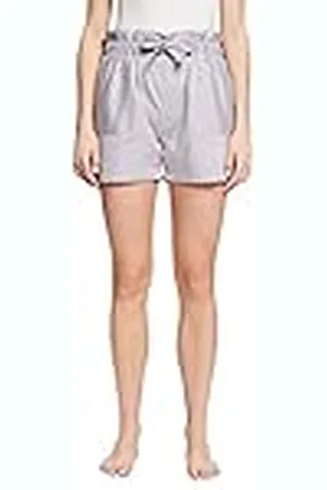 ESPRIT Dames Jaquard Stripe Nw Bci S.Shorts Pyjamabroek, , 34