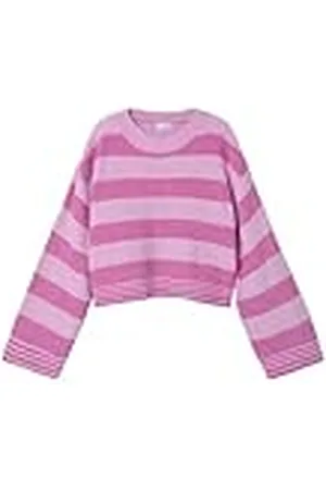 NAME IT Meisjes Nkfnolea Ls Short Knit Gebreide Trui, , 122-128