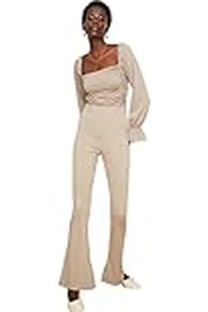 Trendyol Stone Flare Knitted Pants Boxershorts Kinderen Dames, ., XS