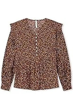 Pepe Jeans Zéa blouse voor meisjes, Bruin (truffel), 4 Jaren