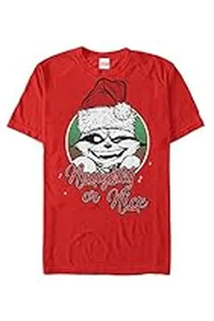 Marvel GOTG Classic - Rocket Greetings Unisex Crew neck T-Shirt Red M