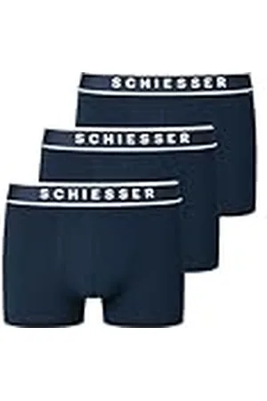 Schiesser Herren 3 PACK Boxershorts Bio Baumwolle - 95/5 Organic