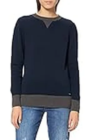LTB Jeans Dames Walade Pullover Light Grey Mel White Pattern 12530, XS