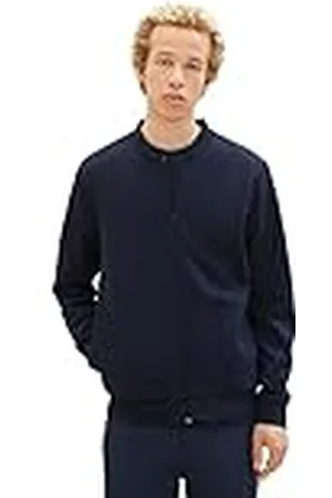 TOM TAILOR TOM TAILOR-denim denim bomberjack met sweatshirt voor heren