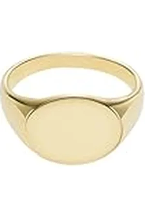 Fossil Unisex sieraden gouden roestvrij stalen ring, JF047737108, Roestvrij staal, Geen edelsteen