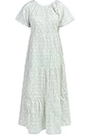 IZIA Maxi-jurk voor dames met korte mouwen 19327428, , S, , S