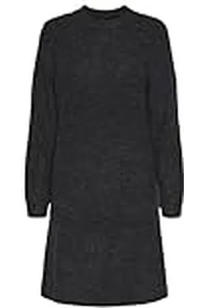 Pieces® Dames Pcellen Ls O-Neck Knit Dress Noos Bc Jurk, , XS