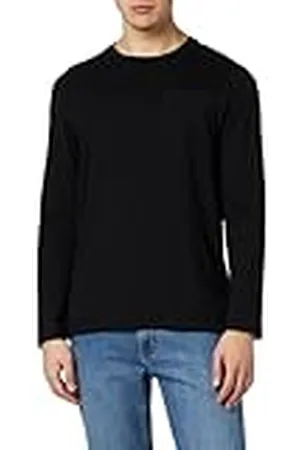 QS by s.Oliver Herenshirt met lange mouwen met vlamgarenstructuur, , XXL