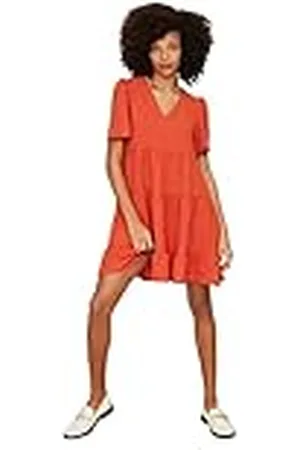 Trendyol Dames Mini Shift Regular fit geweven jurk, ,36, , 62