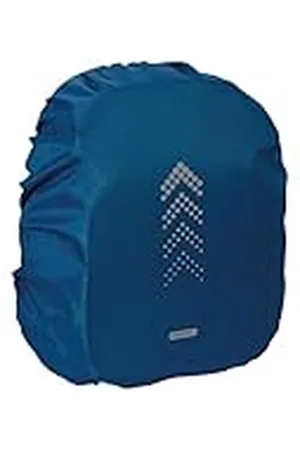 Safta Waterdichte kleine rugzakhoes, eenvoudig aan te brengen, reflecterende details, regenhoes, 27 x 36 x 50 cm, marineblauw, , Standaard, Casual