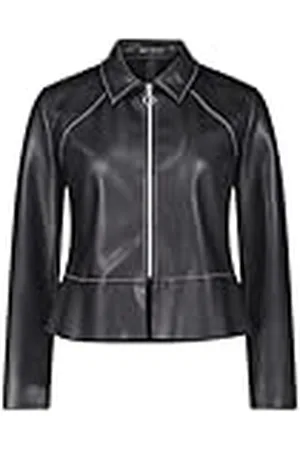Betty Barclay Damesblazer van kunstleer, , 38