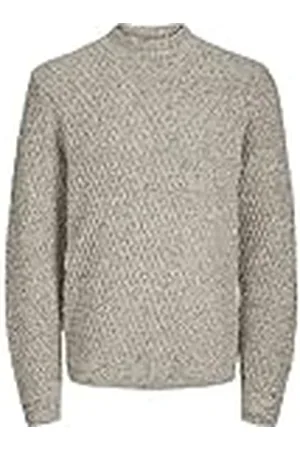 JACK & JONES Heren Strickpullover Mock Neck