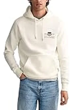 GANT Reg Medium Archive Shield Hoodie voor heren, , XL