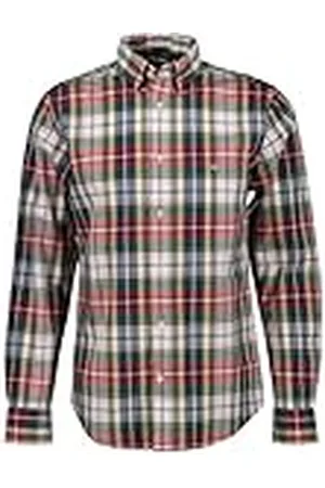 GANT REG POPLIN Tartan geruit shirt, , L