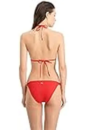 PUMA Bikinibroekje met strik voor dames en dames, , L