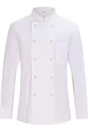 MISEMIYA Mz-682 Heren Koksjas, Wit, Maat L