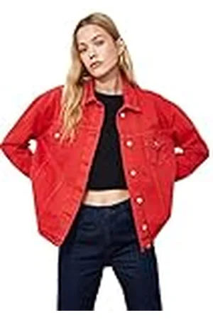 Trendyol Jack van denim Basic Tile, Brick voor dames, , M