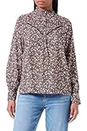 Garcia Damesshirt met lange mouwen, blouse, , XL