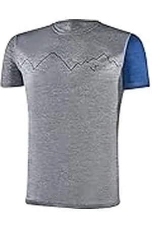 Black Crevice Heren Merino T-shirt I hoogwaardig merino shirt I heren T-shirt van 70% merinowol & 30% PES I temperatuurregulerend T-shirt heren I Mulesingvrij shirt voor heren, , S