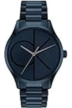 Calvin Klein Analoog kwartshorloge voor heren en dames, collectie Iconic, verkrijgbaar met een roestvrijstalen armband in schakel- of mesh-design, , Minimalist