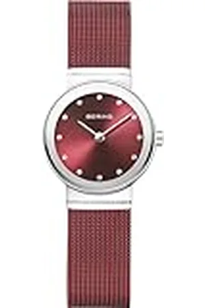 Bering Dameshorloge quartz uurwerk - klassieke collectie met roestvrij staal en saffierglas 10126-303