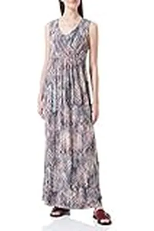 ESPRIT Dames Jurk Maxi Nursing Mouwloze Allover Print Jurk, Pale Mint-356, S