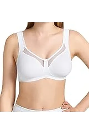 Anita 5859-001 Clara Zwart Comfort BH zonder Bedraad, Wit - Weiß (Weiß), 95F