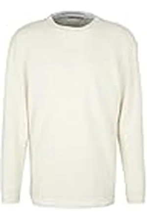 TOM TAILOR Uomini Shirt met lange mouwen met structuur 1034000, , L