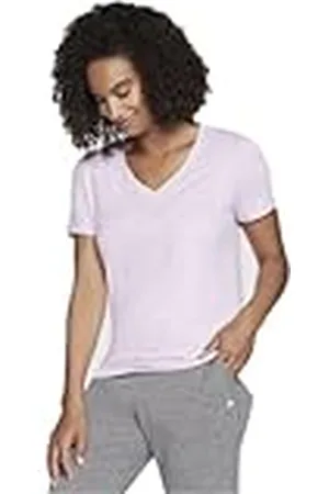 Skechers Godri Serene T-shirt met V-hals voor dames, , S