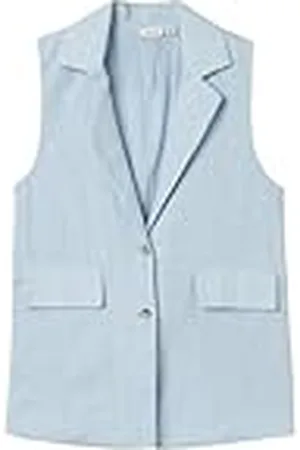 NAME IT Nkffalinnen waistcoat kostuumvest voor meisjes, , 134-140
