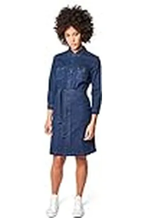Lee DENIM DRESS Casual zakelijke jurk voor dames, , , XS