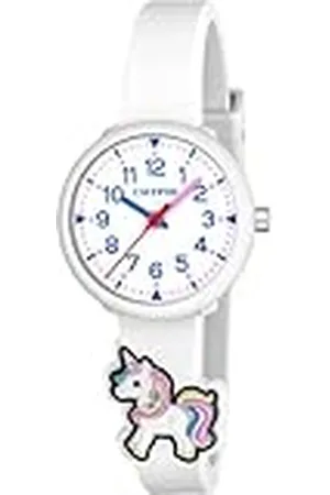 Calypso Analoge Quartz horloge voor meisjes met polycarbonaat band K5844/1