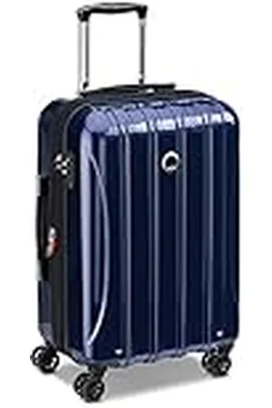 Delsey Helium Aero - harde koffer - 4 dubbele wielen - 55 x 35 x 24 cm - S - Blauw