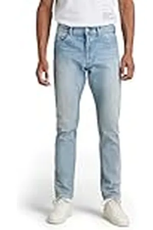 G-Star Raw heren Jeans Triple A Regular Straight ,Blauw (Vintage Electric Blauw C967-d125),31W / 32L