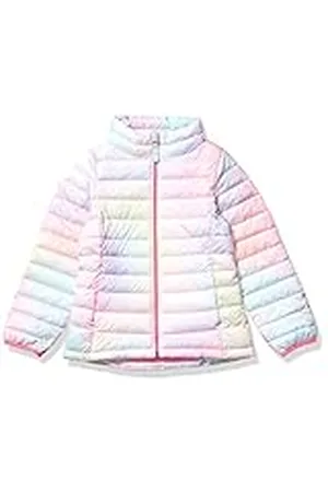 Amazon Lichtgewicht waterbestendige opvouwbare mock puffer jas, , 3T