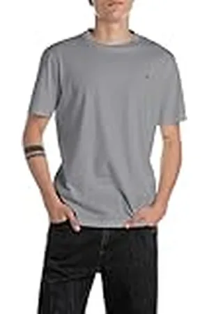 Replay Basic T-shirt voor heren, ronde hals, korte mouwen, , L