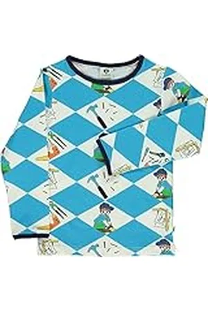 Småfolk T-shirt LS. Harlequin Tool, , 80 cm